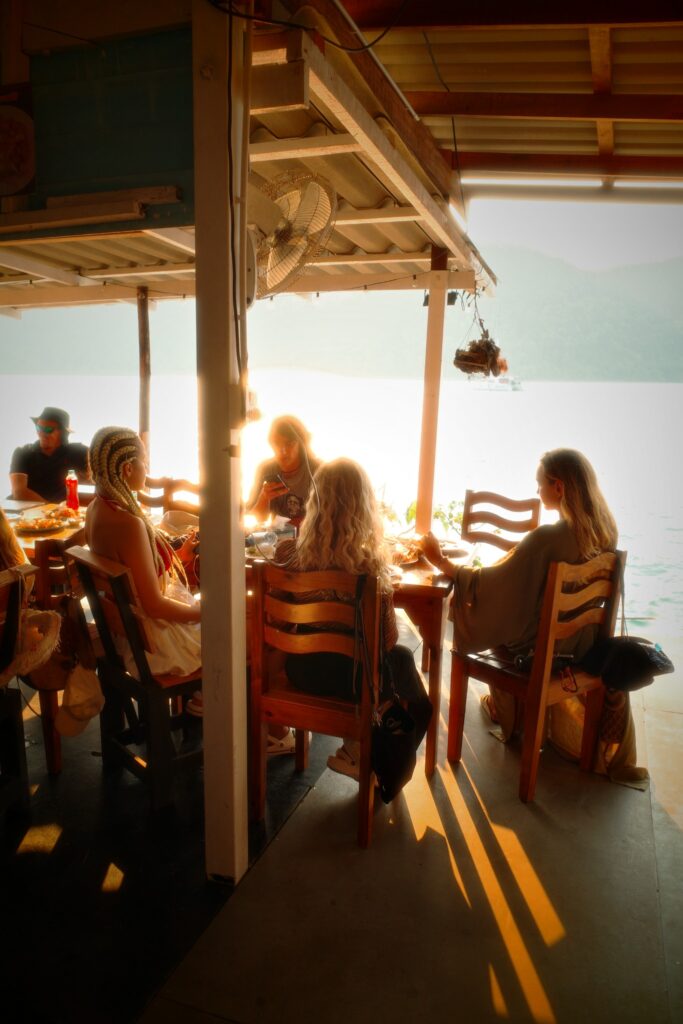 A slow breakfast with our people