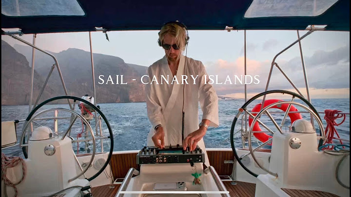 SAIL Canary Islands — диджейский сет Антона на Канарах